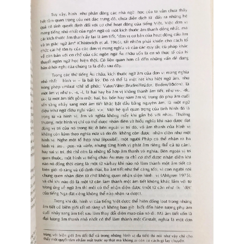 Tiếng Việt Mấy Vấn Đề Ngữ Âm Ngữ Pháp Ngữ Nghĩa - Cao Xuân Hạo 130357