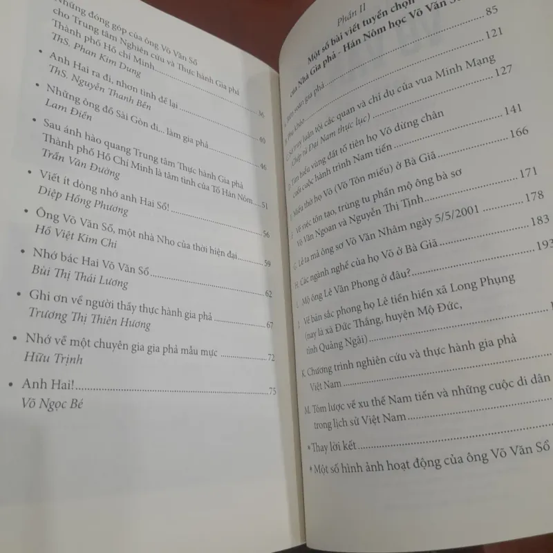 Nhà Gia phả - Hán Nôm học VÕ VĂN SỔ 756326