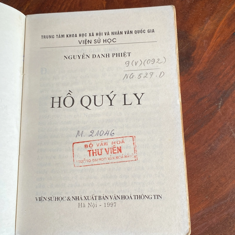 HỒ QUÝ LY (XB 1997) 474167