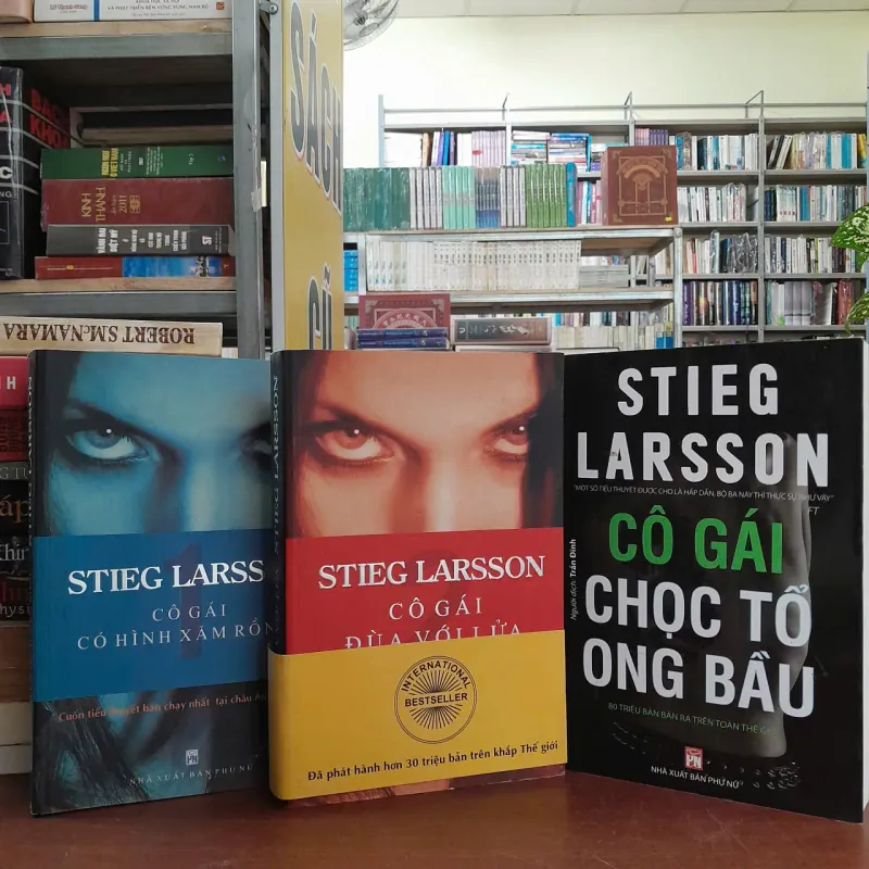 CÔ GÁI CÓ HÌNH XĂM RỒNG, CÔ GÁI CHỌC TỔ ONG BẦU, CÔ GÁI ĐÙA VỚI LỬA - STIEG LARSSON 367286