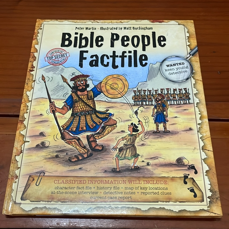 PICTURE BOOK Bible people factfile 536490