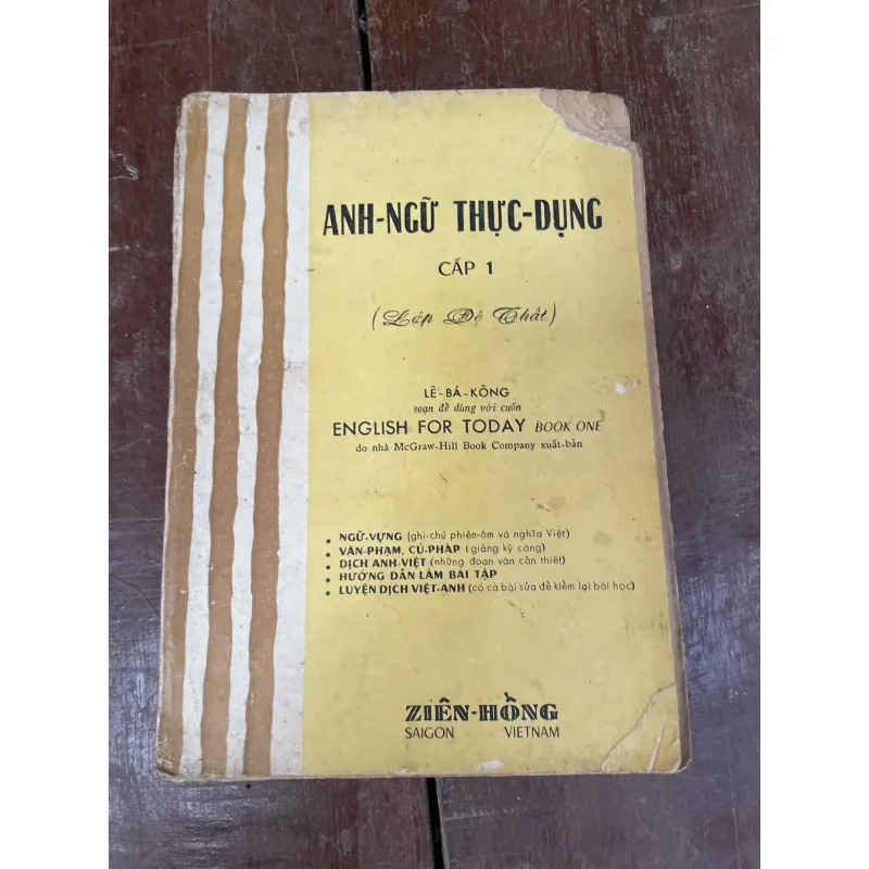 Anh ngữ thực dụng cáp 1 - ENGLISH FOR TODAY  1008295