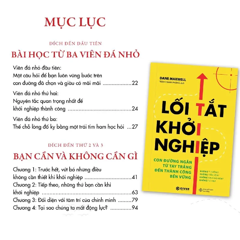 Lối Tắt Khởi Nghiệp - TRẦN THANH PHONG - GIVER BOOKS - MARKETING KINH DOANH 595452
