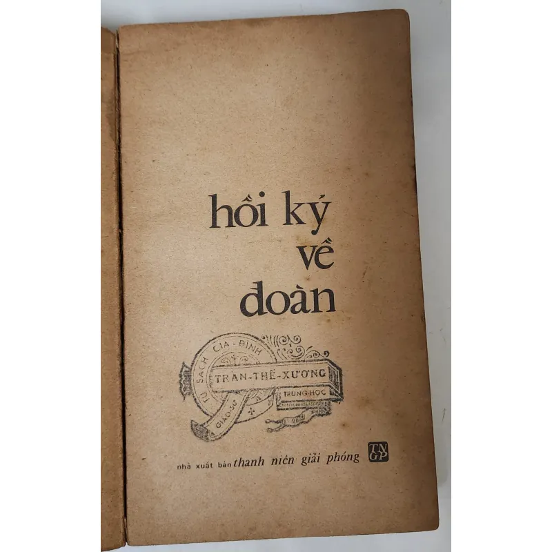 HỒI KÝ VỀ ĐOÀN (NXB Thanh Niên Giải Phóng) 790720