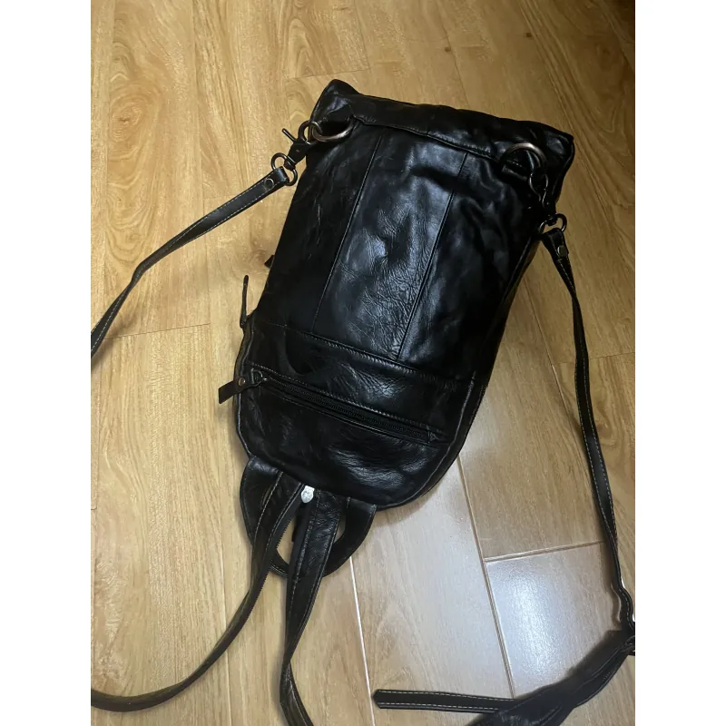 Balo nam, túi đeo chéo da thật 2hand 958591