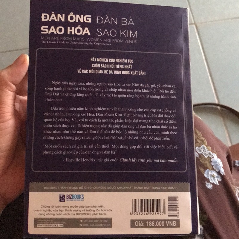 Sách đàn ông sao hoả đàn bà sao kim (mới 99%) 140007