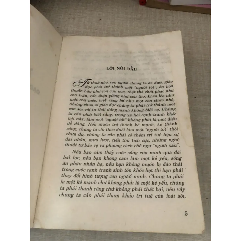 Thuật xử thế đạo lý sinh tồn của kẻ mạnh 997294