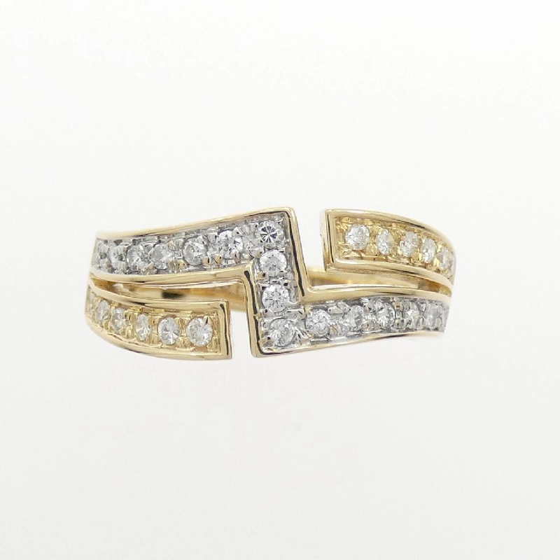 Nhẫn kim cương K18YG/K18WG 0.32CT - Hàng hiệu Chính hãng 852068