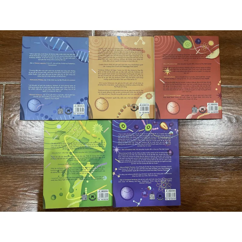 Cơ thể tự chữa lành bộ 5 cuốn  600409