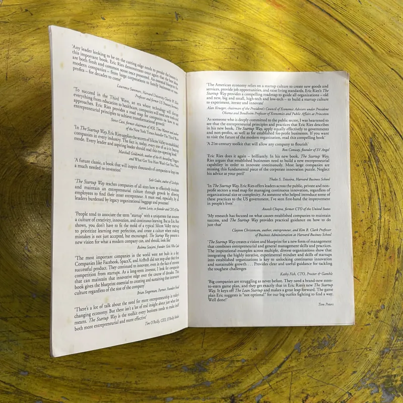 THE STARTUP WAY - ERIC RIES 998174