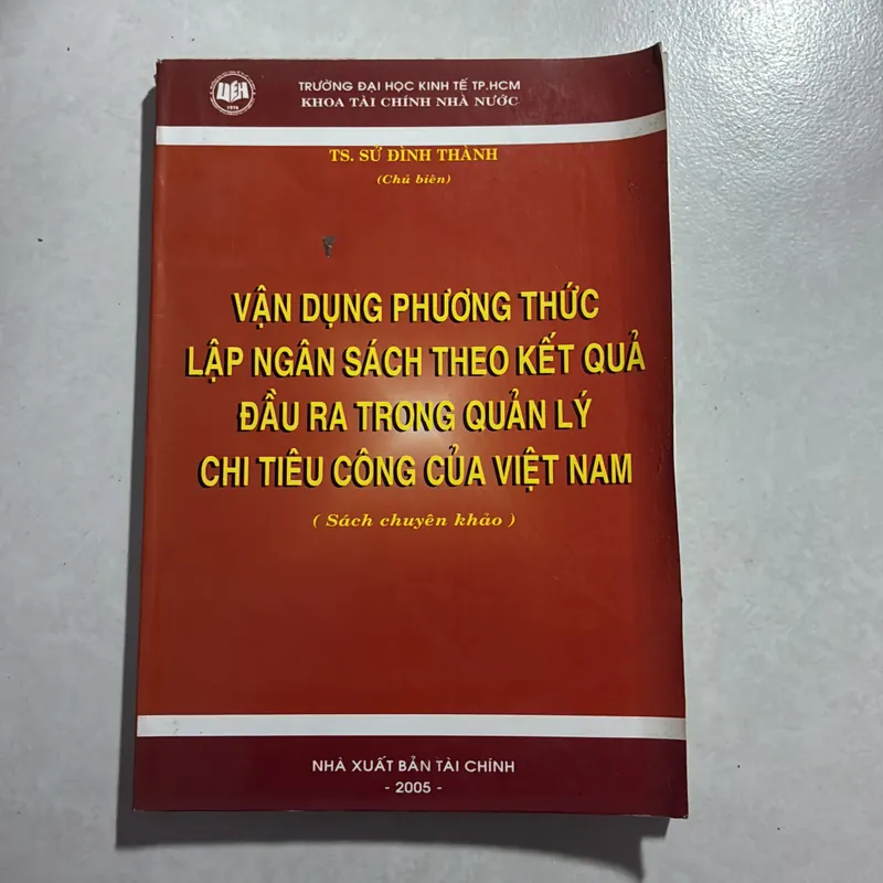 Vận dụng phương thức lập ngân sách theo kết quả đầu ra… 727039