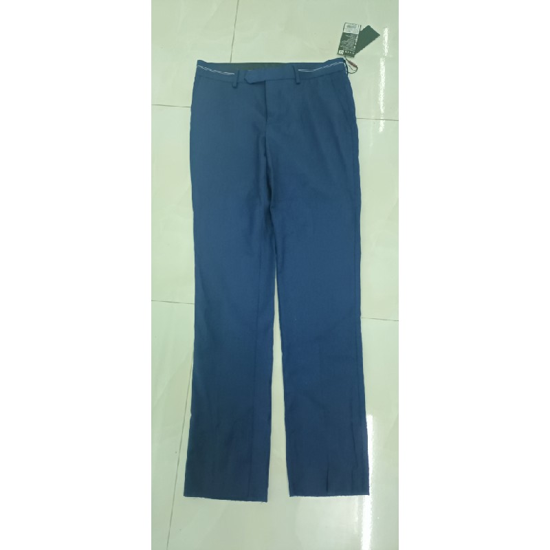 Quần âu nam Owen slimfit size 30 xanh navy 60196