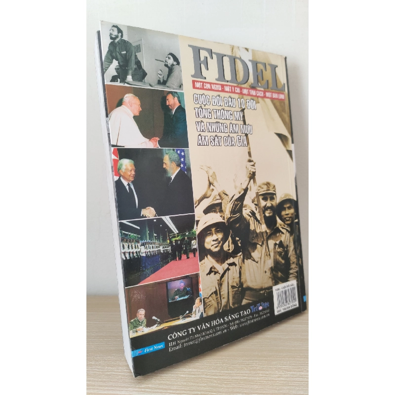 [Phiên Chợ Sách Cũ] Fidel - Cuộc Đối Đầu 10 Đời Tổng Thống Mỹ Và Những Âm Mưu Ám Sát Của CIA (2004) S2101 799099