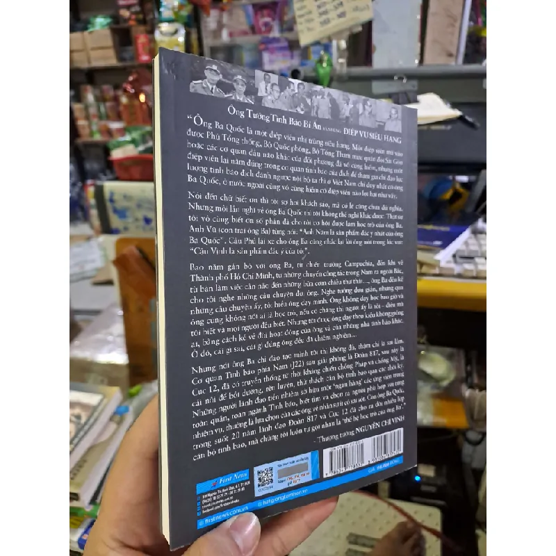Ông tướng tình báo bí ẩn và những điệp vụ siêu hạng - Hải Vân - Tấn Tú LỊCH SỬ - CHÍNH TRỊ - TRIẾT HỌC VAVO0910 588635