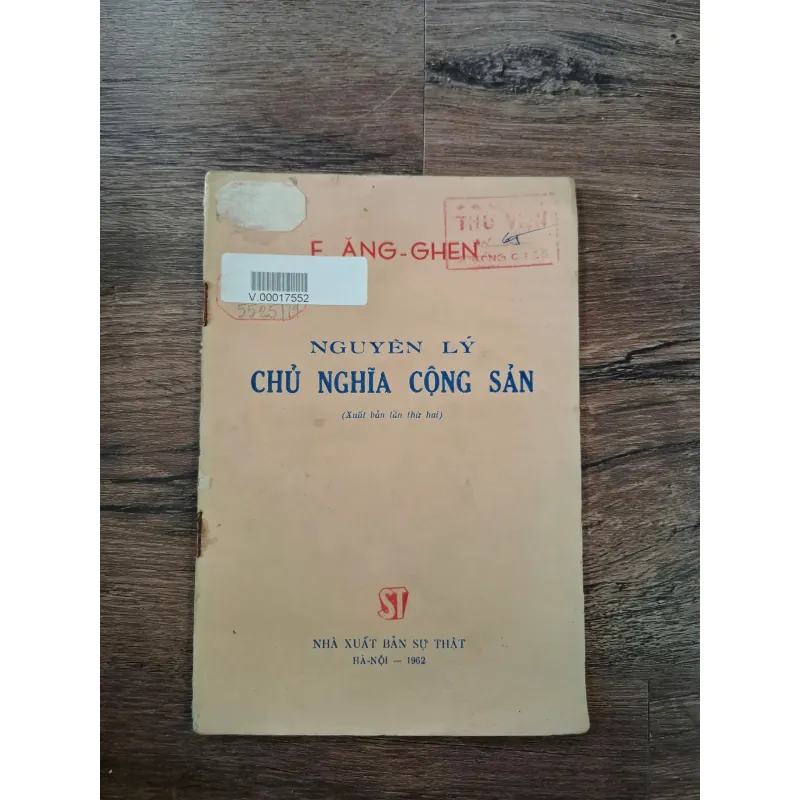 NGUYÊN LÝ CHỦ NGHĨA CỘNG SẢN - F. ĂNG-GHEN 716080