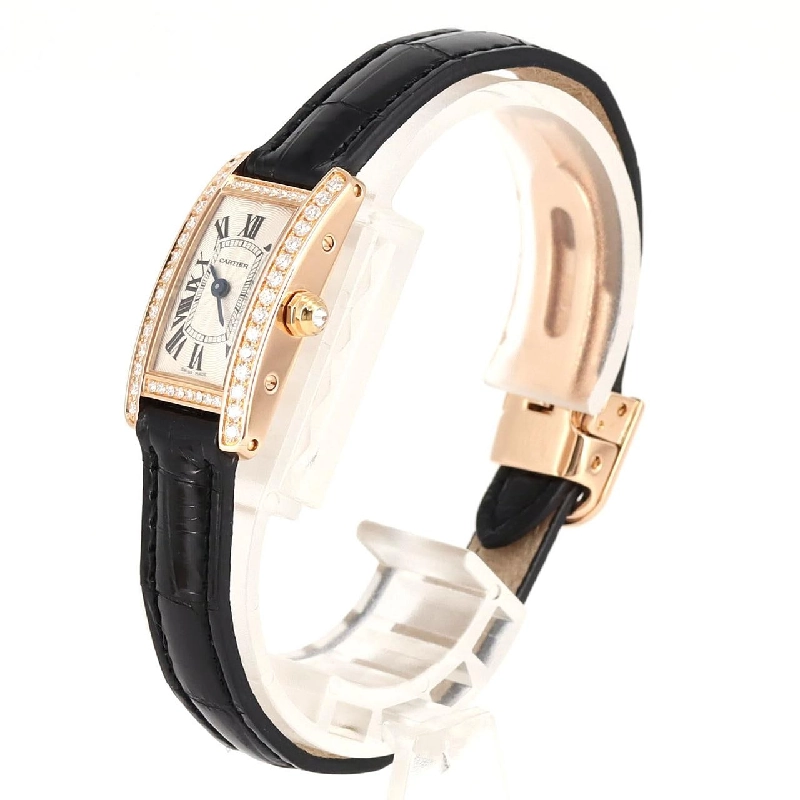 Cartier Mini Tank America PG/D WB710014 PG･RG Quartz - Hàng hiệu Authentic 882170