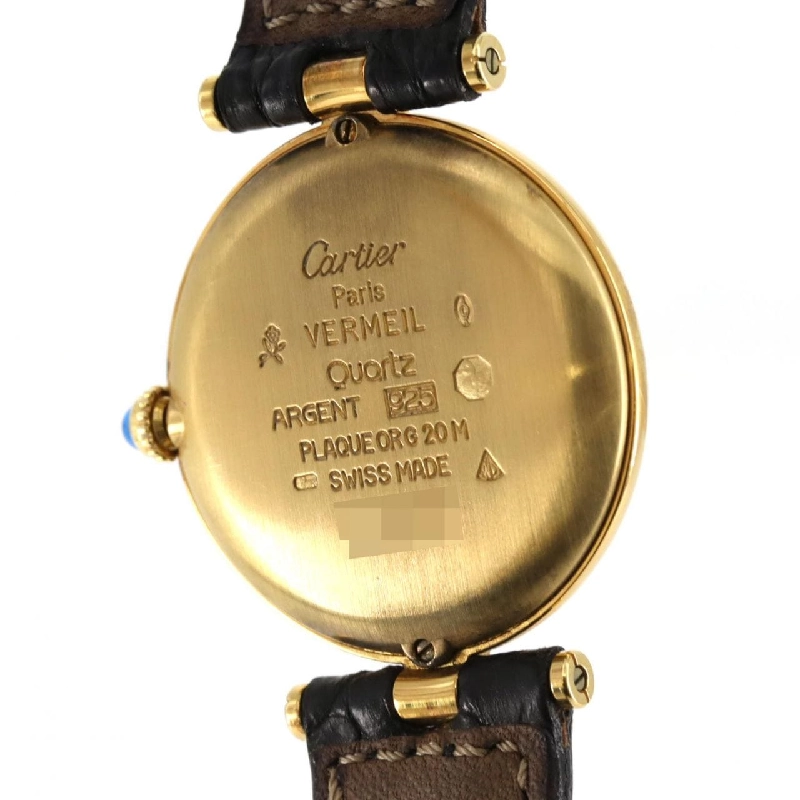 Cartier MustVLC LM GP W1006454 GP Quartz - Hàng hiệu Authentic 881804