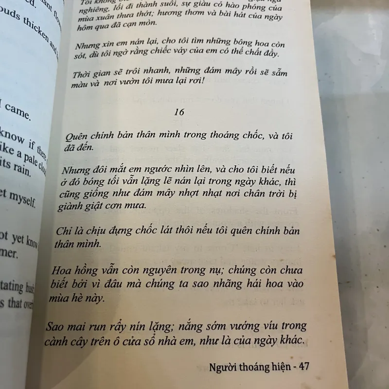 NGƯỜI THOÁNG HIỆN - BÙI XUÂN 941816