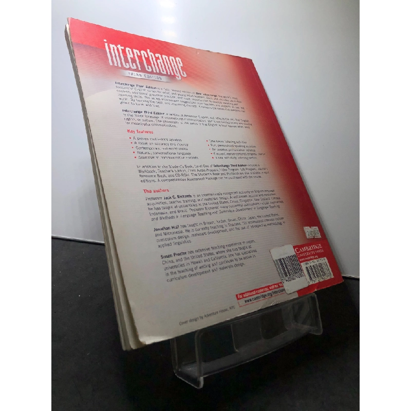 Interchange Third Edition Student's book 1 mới 85% bẩn nhẹ CAMbridge HPB3107 HỌC NGOẠI NGỮ 450755