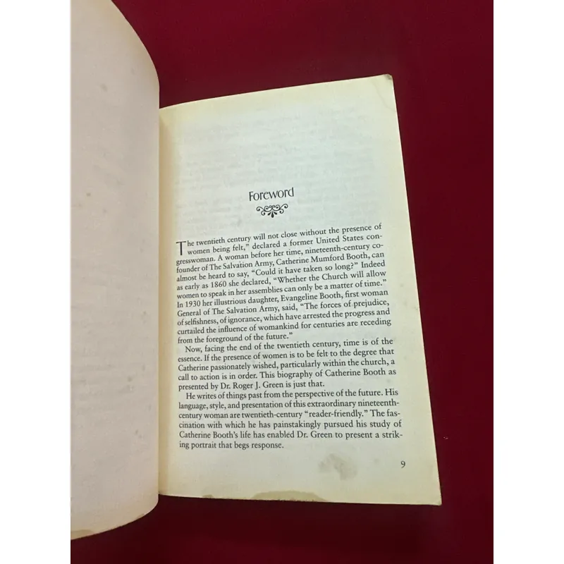 Sách ngoại văn- Catherine Booth -  a biography of the co- founder of the Salvation Army 715724