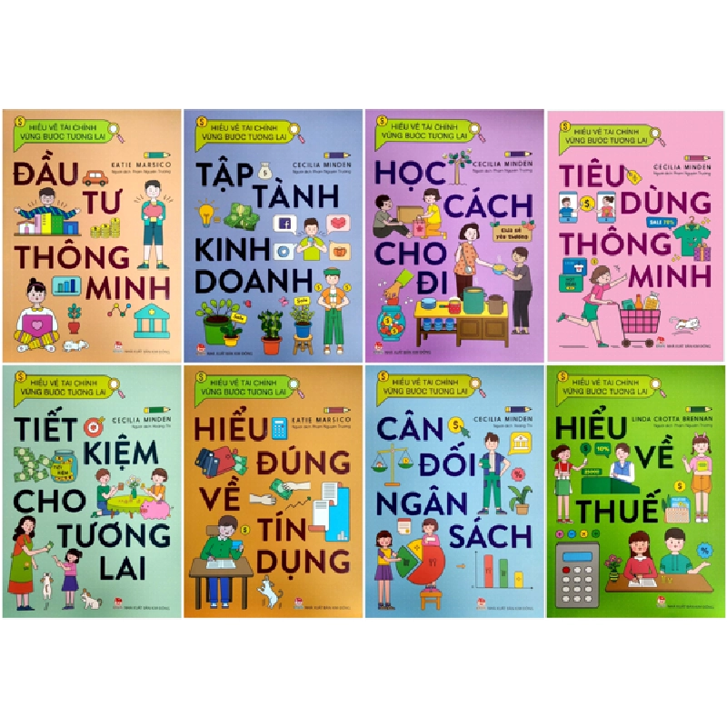 Combo Sách Hiểu Về Tài Chính, Vững Bước Tương Lai (Bộ 8 Cuốn) - Katie Marsico, Cecilia Minden, Linda Crotta Brennan 744309