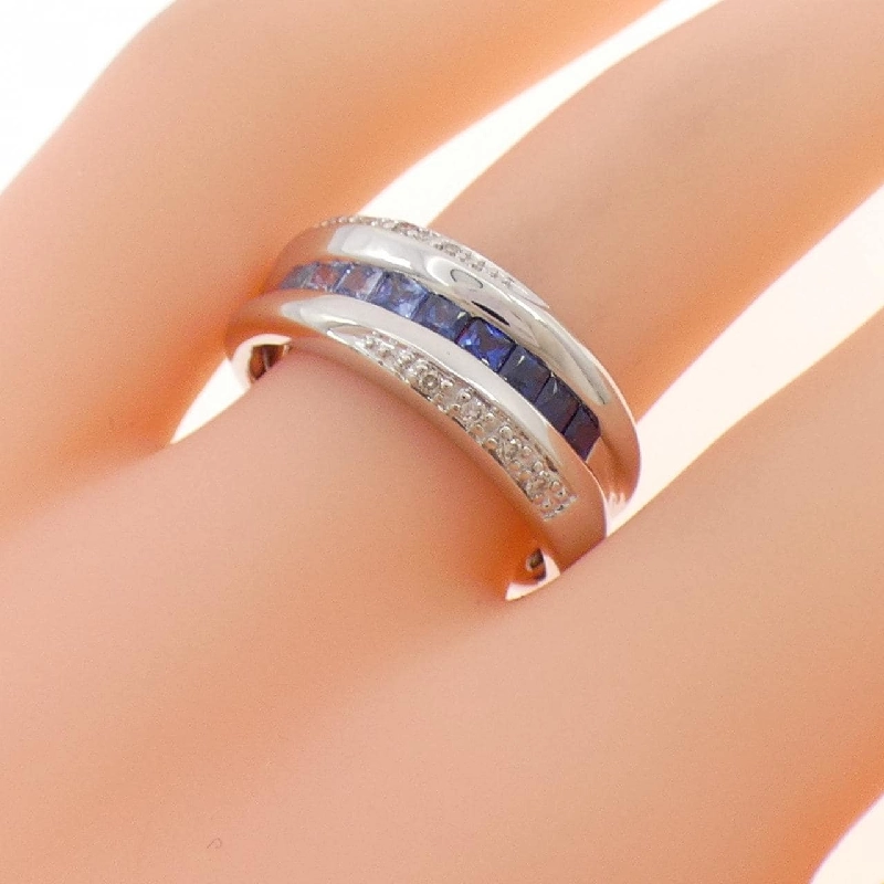 Nhẫn Sapphire K18WG 0.60CT - Hàng hiệu Chính hãng 851183