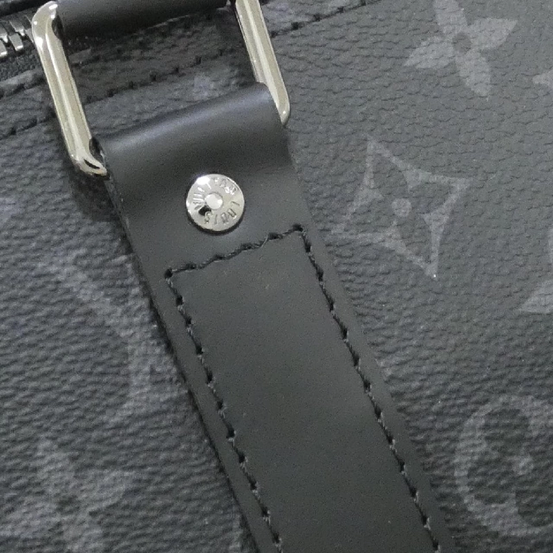 Túi xách Boston Louis Vuitton Monogram Eclipse Keepall Bandoulière 55cm M40605 - Hàng hiệu Chính hãng 803768