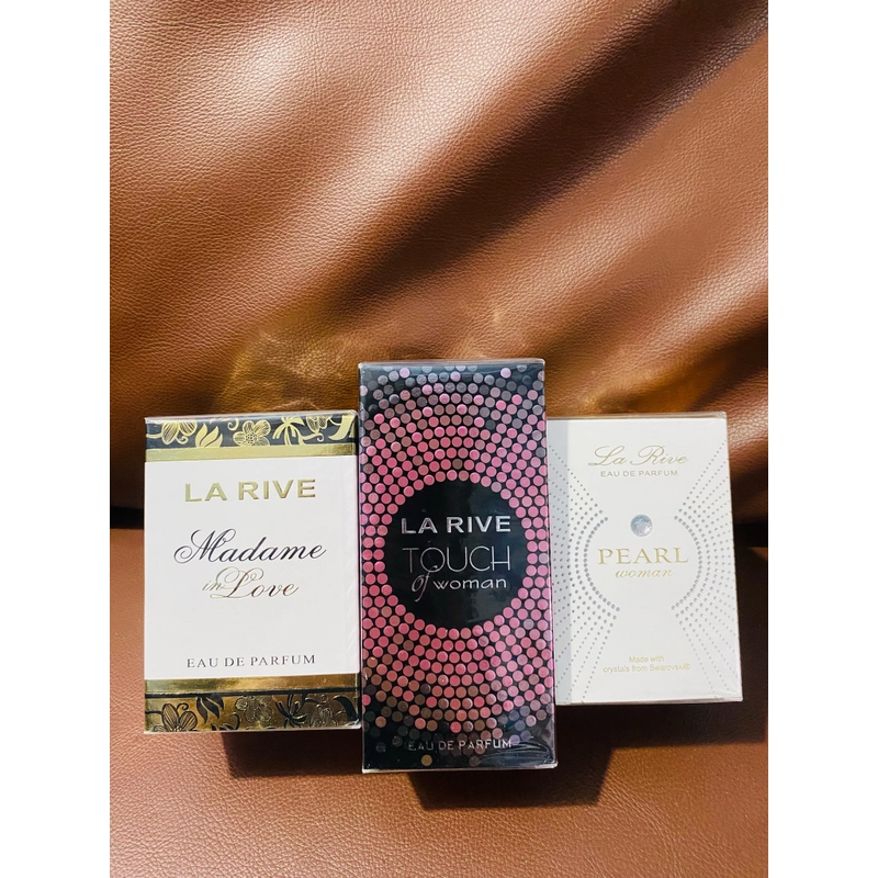 Nước hoa Pháp La Rive Madam in Love/ Touch/ Pearl - fullsize 100ml - Mới - Sang trọng 459595