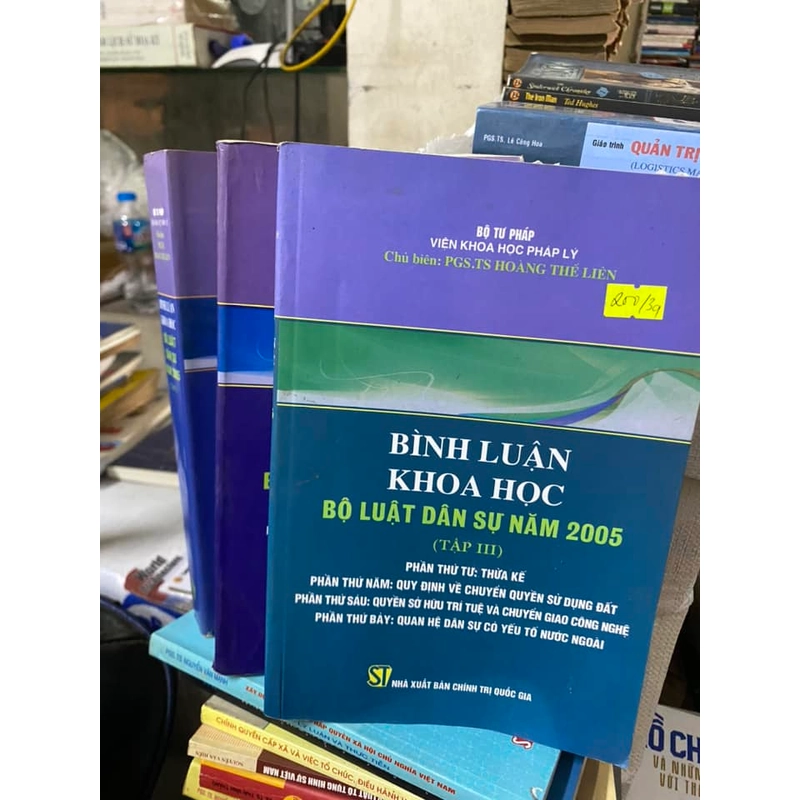 Combo 3 cuốn Bình luận khoa học Bộ luật dân sự năm 2005 310810