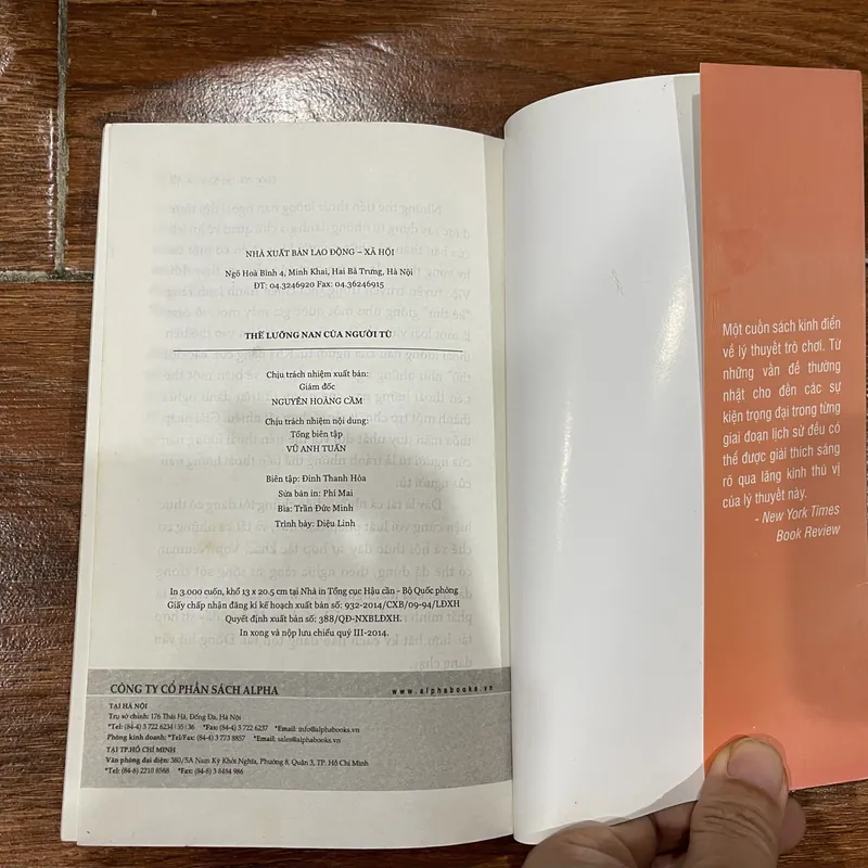 Thế lưỡng nan của người tù - William Poundstone (8) 693619