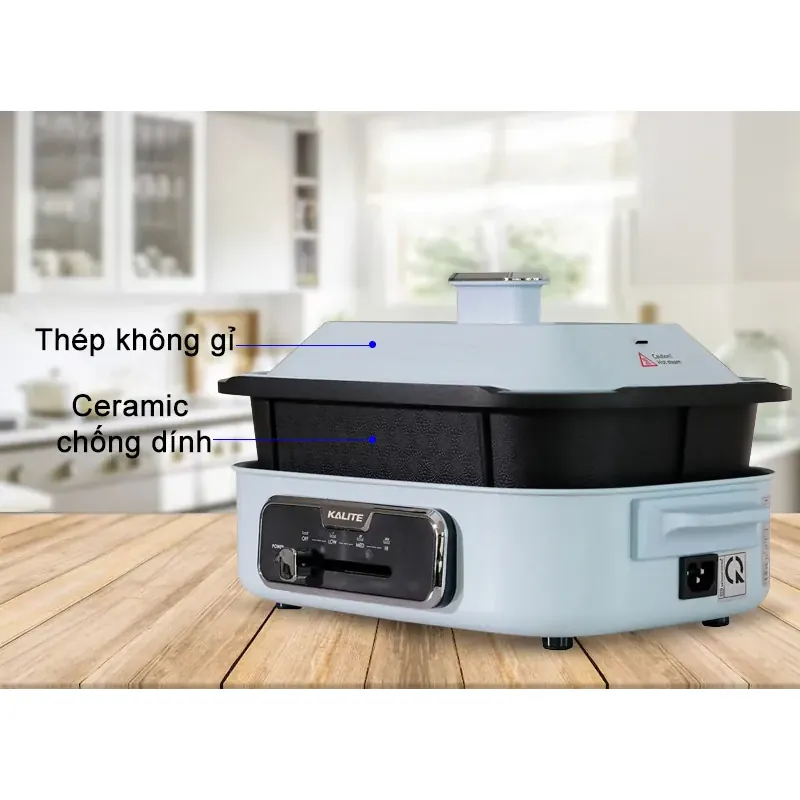 Kalite KL-666 – Nồi lẩu nướng đa năng dung tích 4L 783399