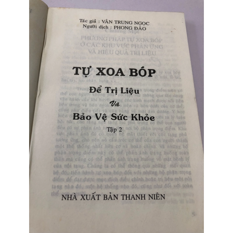 TỰ XOA BÓP ĐỂ TRỊ LIỆU & BẢO VỆ SỨC KHỎE  283110