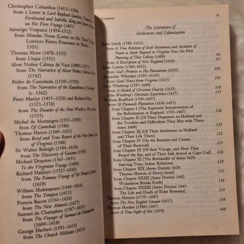 Early American Writing 783187