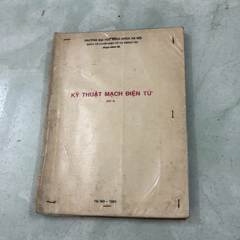 Kỹ thuật mạch điện tử (Tập 2) - 1991s 1009053