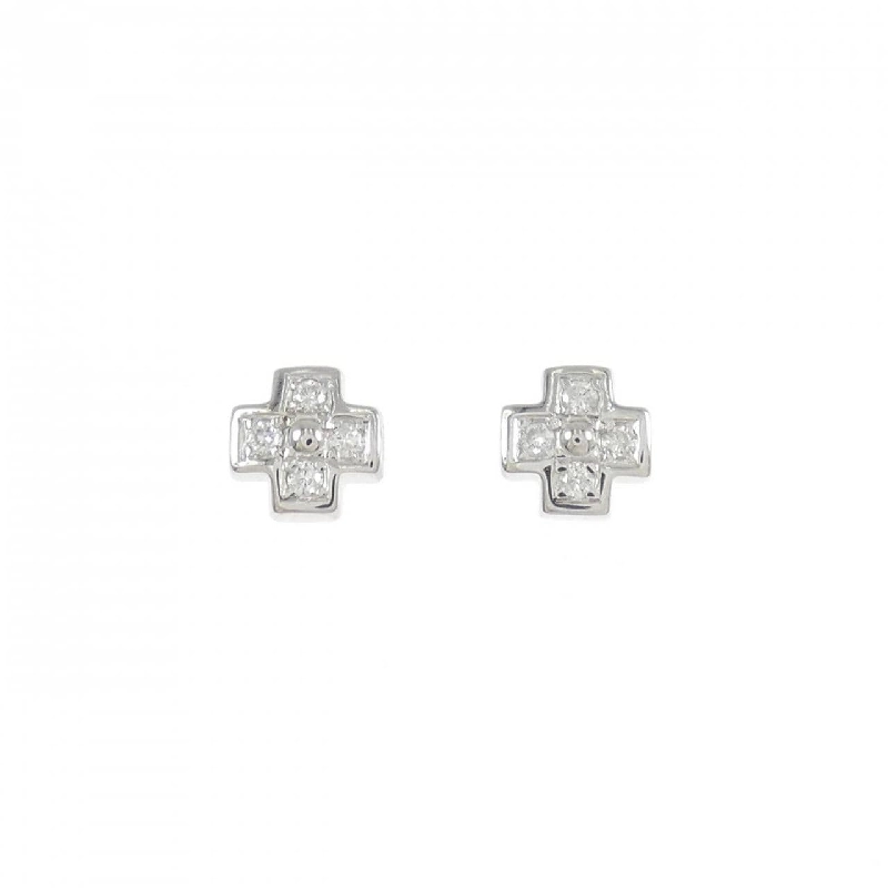 K18WG Bông tai kim cương 0.08CT - Hàng hiệu Chính hãng 865878