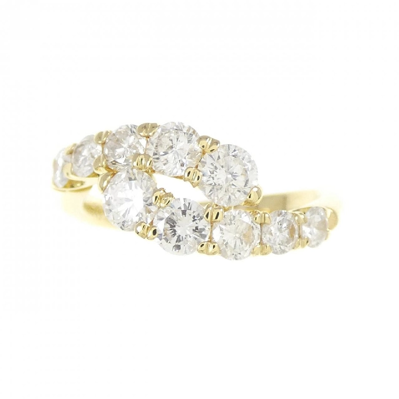 Nhẫn kim cương K18YG 1.02CT 670511