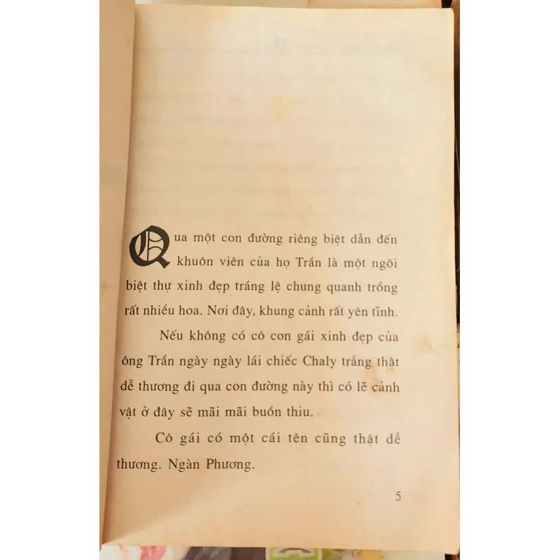 Tiểu thuyết lãng mạn Việt Nam HOA HỒNG MÙA THU (Châu Liên) 782374