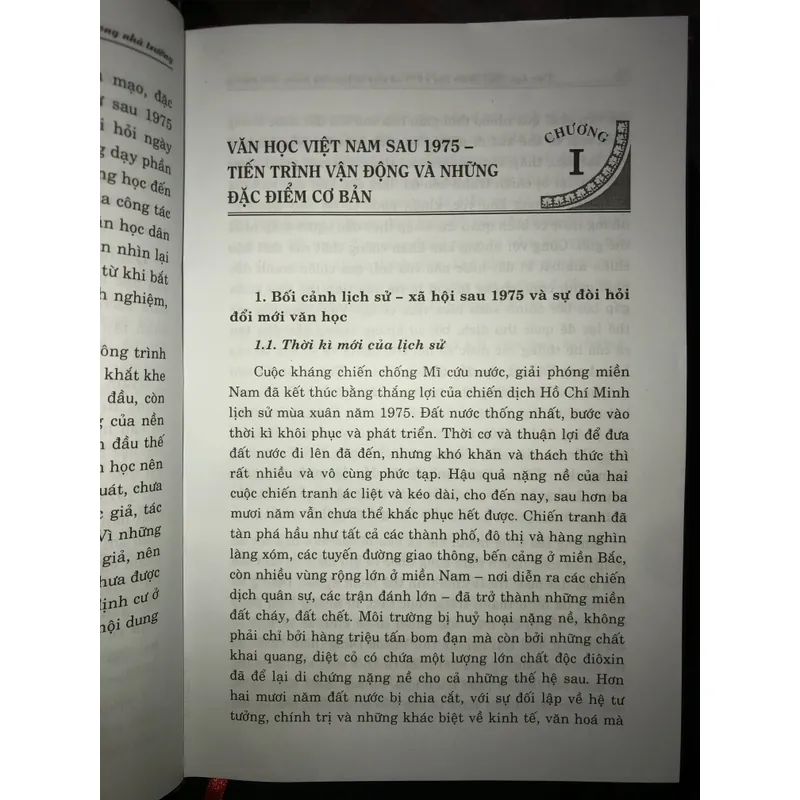 Văn học Việt Nam sau 1975 và việc giảng dạy trong nhà trường  736717