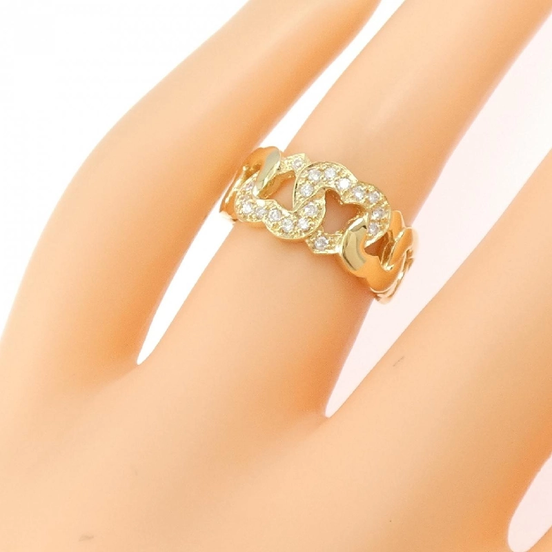 Nhẫn kim cương hình trái tim K18YG 0.16CT 668261