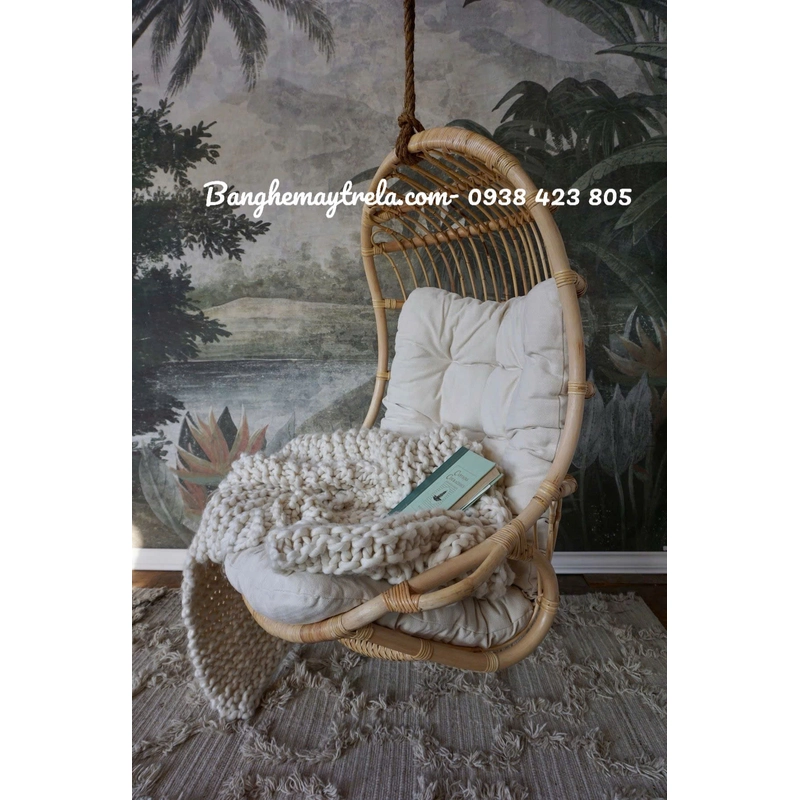 Ghế xích đu mây 483670