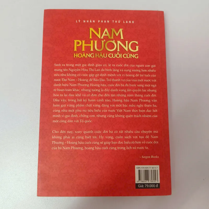 Nam Phương - Hoàng hậu cuối cùng - Lý Nhân Phan Thứ Lang 959876