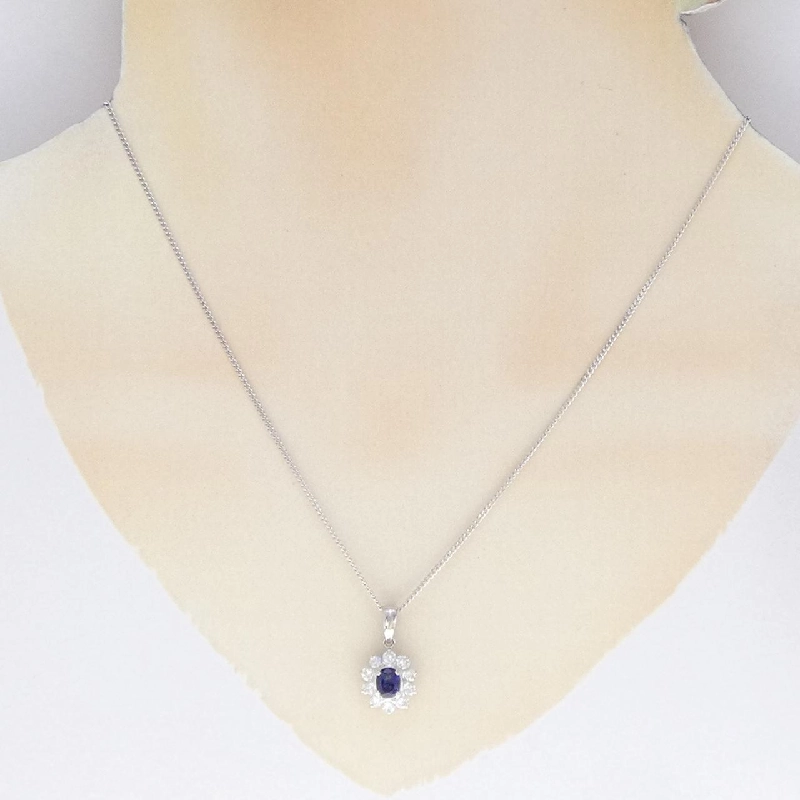 PT/PT850 Dây chuyền Sapphire 0.73CT - Hàng hiệu Chính hãng 865372