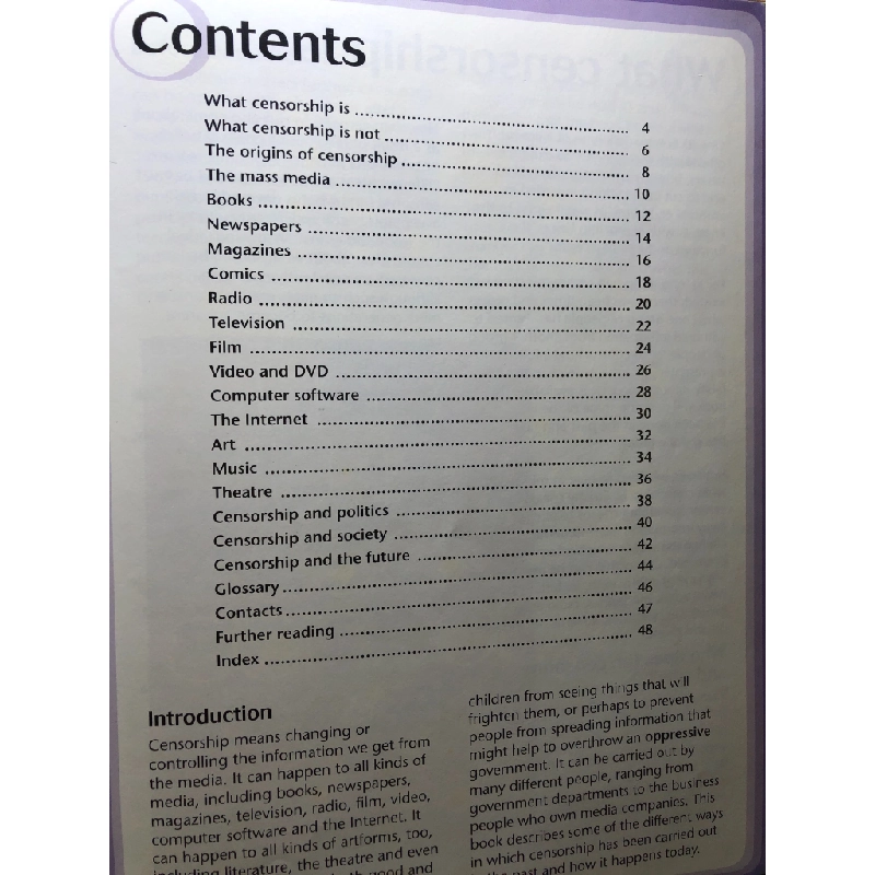 What at issue? Media and Censorship BÌA CỨNG mới 85% Roger Thomas HPB2607 NGOẠI VĂN 191260