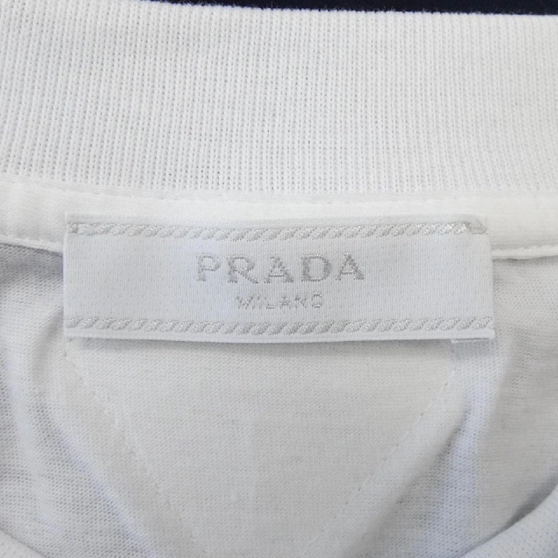 Áo thun PRADA logo hình tam giác UJN912 SOOO 11CD - Hàng hiệu Chính hãng 889317
