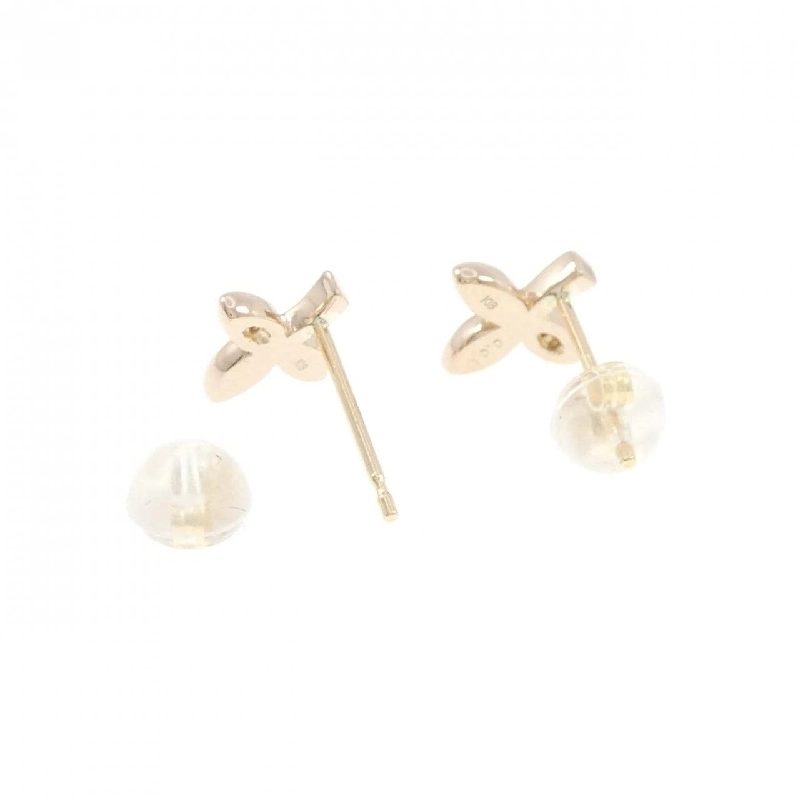 K18YG Bông tai kim cương 0.01CT - Hàng hiệu Chính hãng 866940