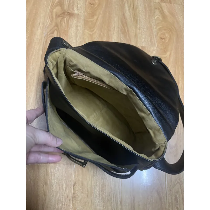 Túi nữ 23*18*8 da thật đeo vai 2hand 973318