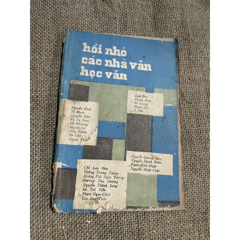 Hồi nhỏ các nhà văn học Văn : Dương thu Hương, Ý Nhi, Nguyễn Quảng Sáng.... 797070