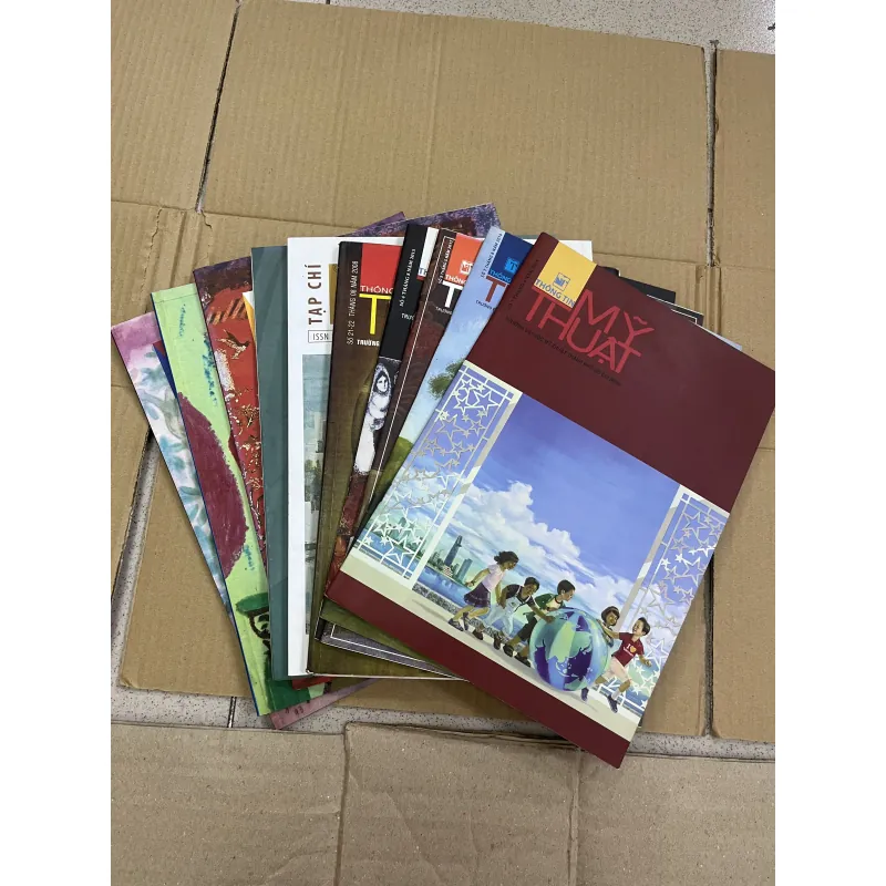 Combo 10 cuốn Tạp chí & Bản tin Mỹ thuật (Giai đoạn 2008 - 2017) 796493