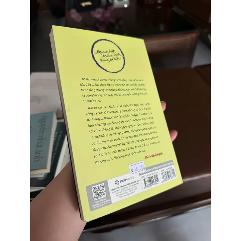 Không diệt không sinh đừng sợ hãi” – Thích Nhất Hạnh 973234