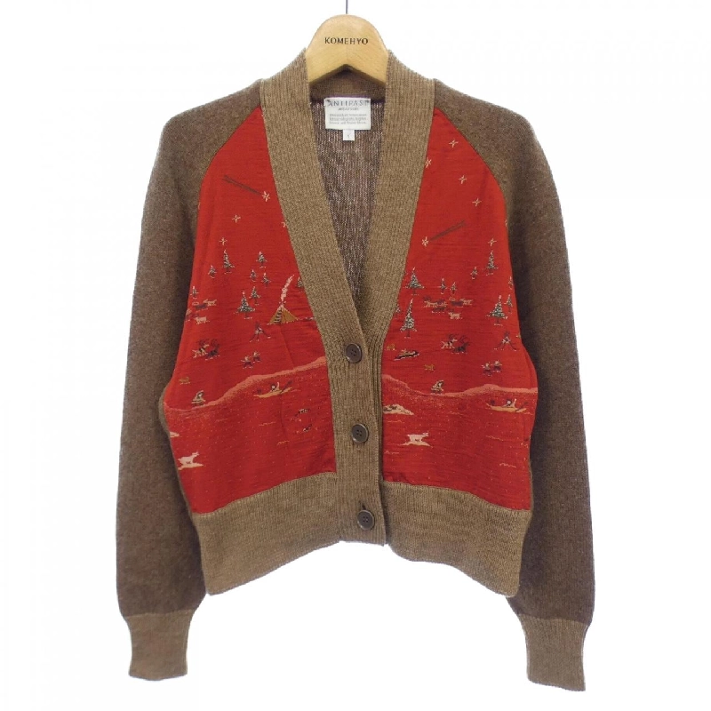 【Khuyến mãi】Áo khoác cardigan ANTIPAST 636263